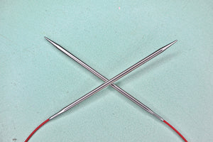 ChiaoGoo Red Lace Fixed Circular Knitting Needles
